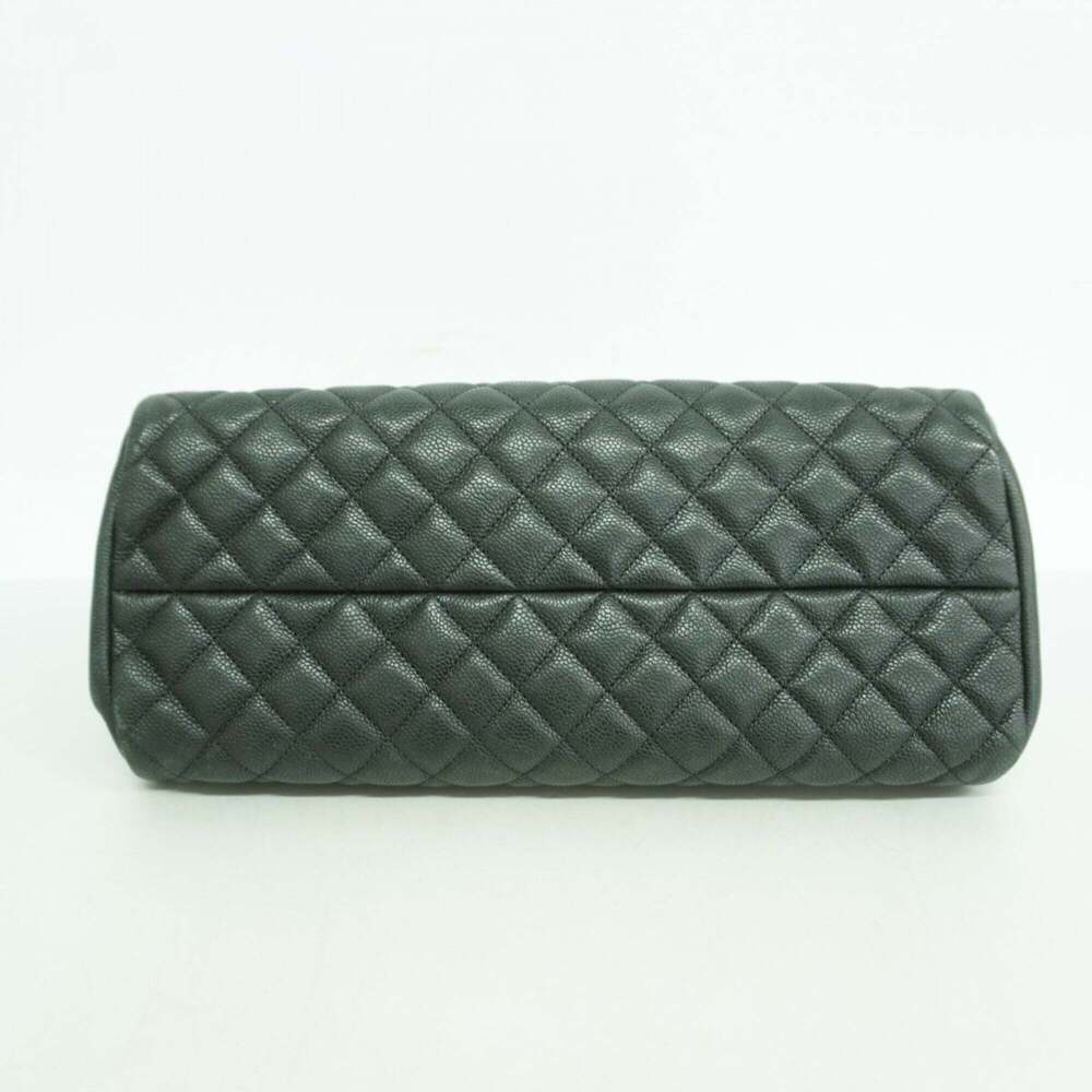 CHANEL Black Caviar Leather Shoulder Bag - Picture 3 of 9